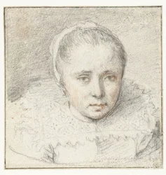 Portret van een jonge vrouw