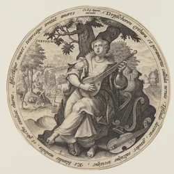 Euterpe, uit De Muzen