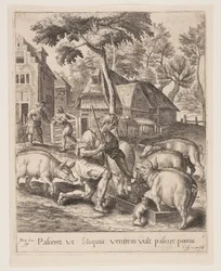 De zoon die de varkens voert, uit De parabel van de verloren zoon