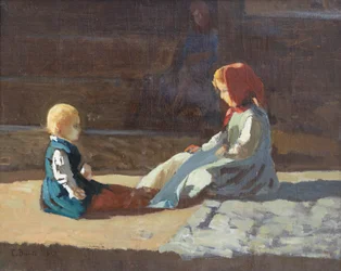 Kinderen in de zon