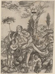 Allegorie van Moeder Aarde