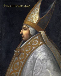 Portret van Paus Pius II, ca. 1560