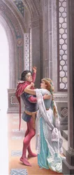 Wilt gij gaan? Het is nog geen nieuwe dag, illustratie uit Romeo en Julia