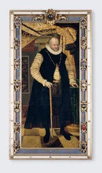 Portret van keurvorst Augustus I van Saksen (1526-1586)