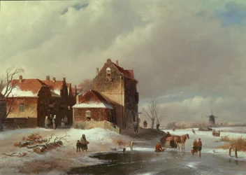 Winters tafereel