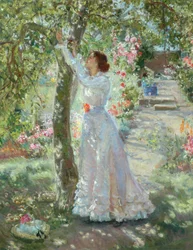 De tuin, ca. 1899 (olieverf op doek)