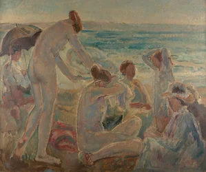 De bries (olieverf op doek)