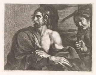 Johannes de Doper in de gevangenis bezocht door Salome