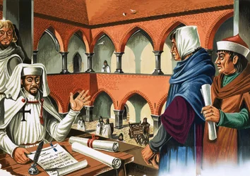 Verhalen van de Teutoonse Ridders: De ridders marcheren oostwaarts
