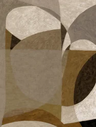 Aardse abstracte vormen
