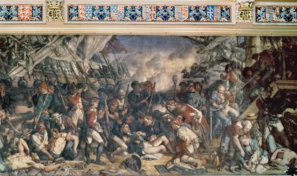 De Dood van Nelson (detail)