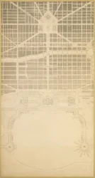 Plaat 129 uit Het Plan van Chicago, 1909: Chicago. Het zakencentrum van de stad