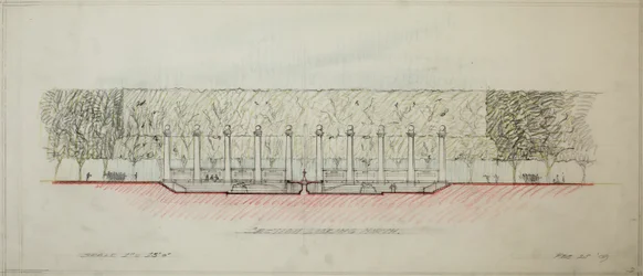 Potomac Round Point, Washington D.C., sectieschets