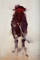 Stier (detail)