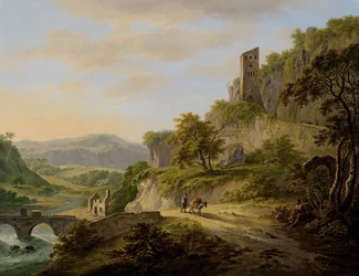 Uitzicht op Civita Castellana