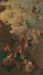 Allegorie op de gelukkige regering van Moravië