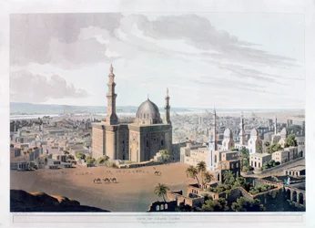 Uitzicht op Groot Caïro, Egypte