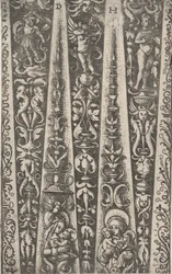 Ontwerp voor de kanalen van gegroefde pantsering, ca. 1515