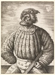 Portret van Conrad von der Rosen