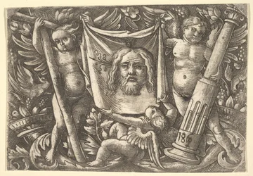 Het Sudarium Gehouden door Twee Engelen, ca. 1515