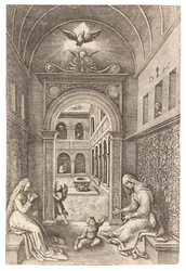 De Maagd en Kind met Sint Anna, ca. 1500