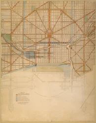 Plaat 111 uit De plattegrond van Chicago