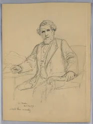 Tekening, Charles J. Martin voor de, 20 december 1878