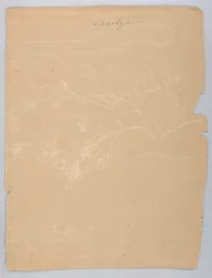Tekening, Wolken, ca. 1840