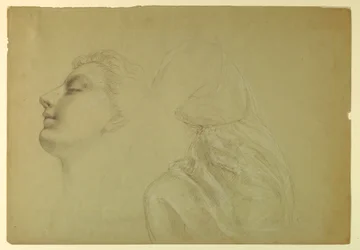 Tekening, Studie voor "Gerechtigheid en Vrede", 1886