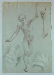 Tekening, Studie voor "Mercy