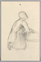 Tekening, Studie voor "Wetenschappelijke Groep", 1858