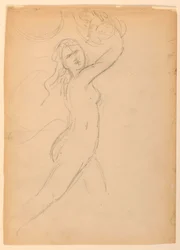 Tekening, Studie voor de National Academy, 1887