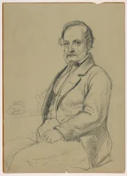 Zittende man