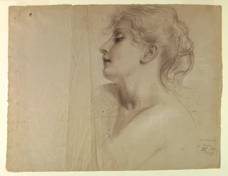 Mevrouw Levicz als Vrede, Studie voor 