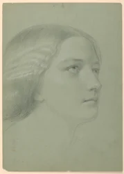 Studie voor een Magdalena, F
