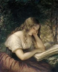 Studie in een Bos