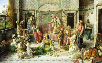Het harem versieren
