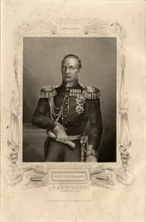 Portret van Prins Mikhail Dmitrievich Gorchakov 1795-1861, 1856