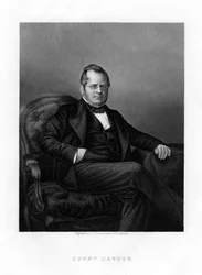 Graaf Camillo Benso di Cavour, Italiaanse politicus, 19e eeuw