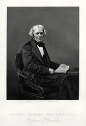 Michael Faraday, Britse wetenschapper, ca. 1880