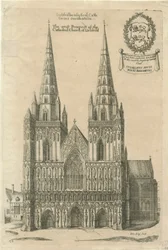 Lichfield Kathedraal - Westgevel