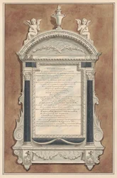 Gedenkteken voor Francis Phelips, uit de kerk van Sunbury