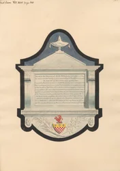 Gedenkteken voor Inyr Burgess, uit East Ham Church