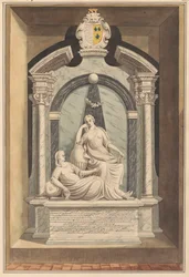 Graf van mevrouw Susannah Thomas en Dame Dorothy Thomas van Hampton Church