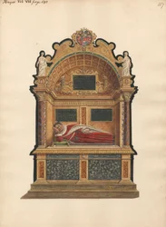 Graf van Sir Edward Fennen van Hayes uit Hayes Church