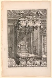 Ontwerp voor staatslaapkamer, in Second Livre d