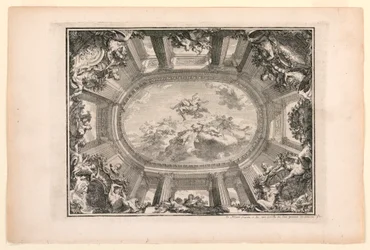 Plaat in Nouveaux livres de peintures de salles et d’escaliers (Nieuwe boeken over schilderijen voor kamers en trappen)