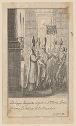 Plaat 10 voor „Histoire de Croisades“ van Joh. Christoph Mayer