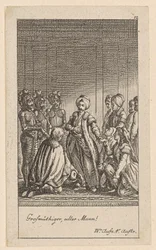 Blad 12 uit de serie "Adelheid von Veltheim"