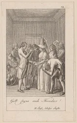 Blad 12 bij De Indianen in Engeland van August von Kotzebue